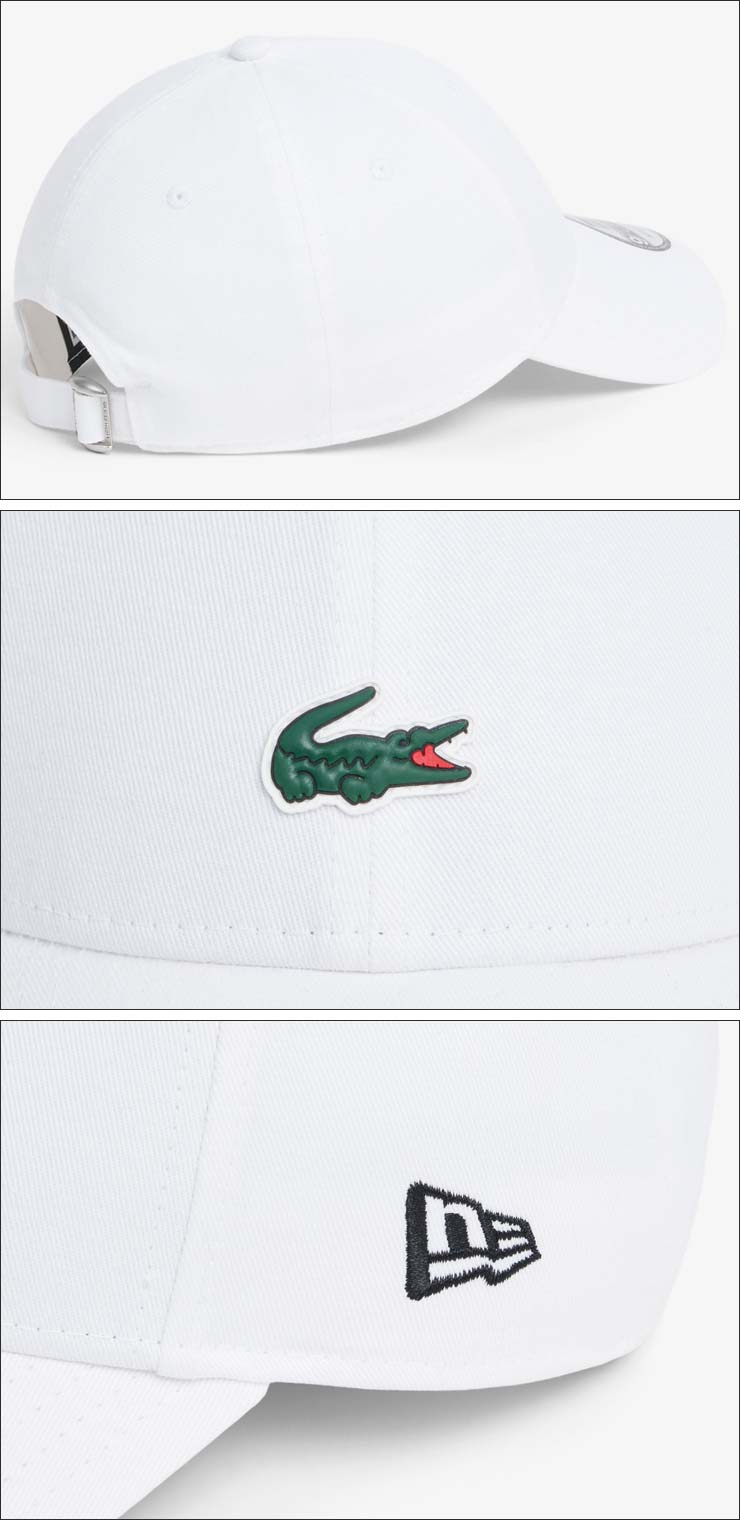 LACOSTE（ラコステ） ニューエラ コラボ 9FORTY ワニロゴワンポイント