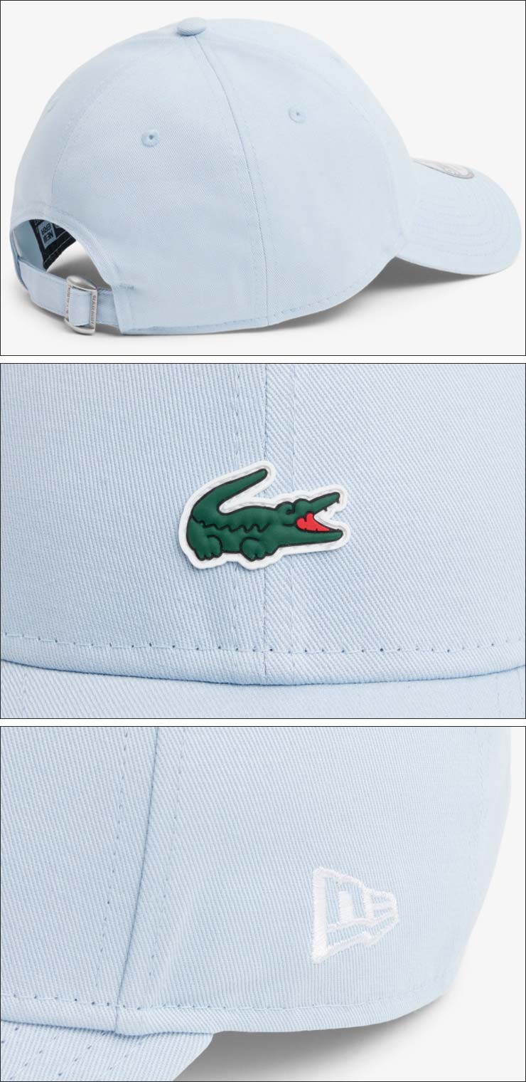 LACOSTE（ラコステ） ニューエラ コラボ 9FORTY ワニロゴワンポイント