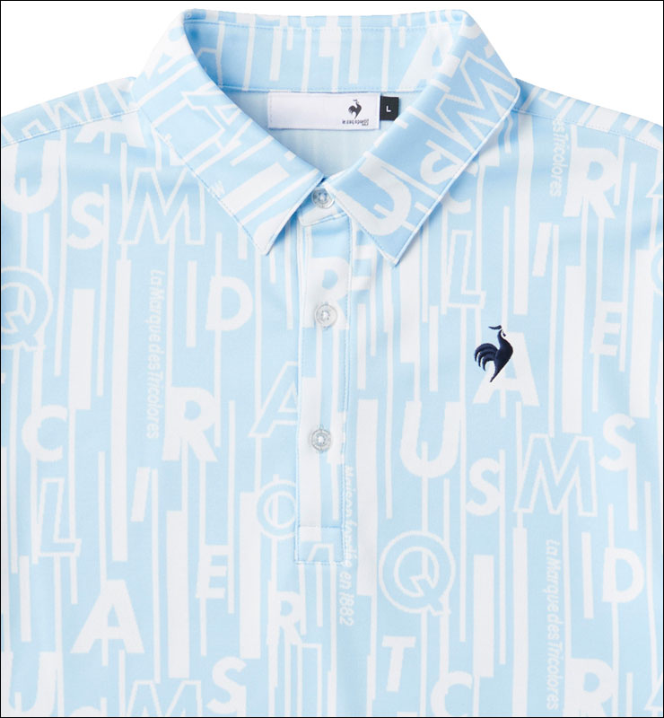 le coq sportif golf ルコック マルチロゴ 総柄 ポロシャツ 楽天市場】2024年春夏モデル ルコックスポルティフ ゴルフ le