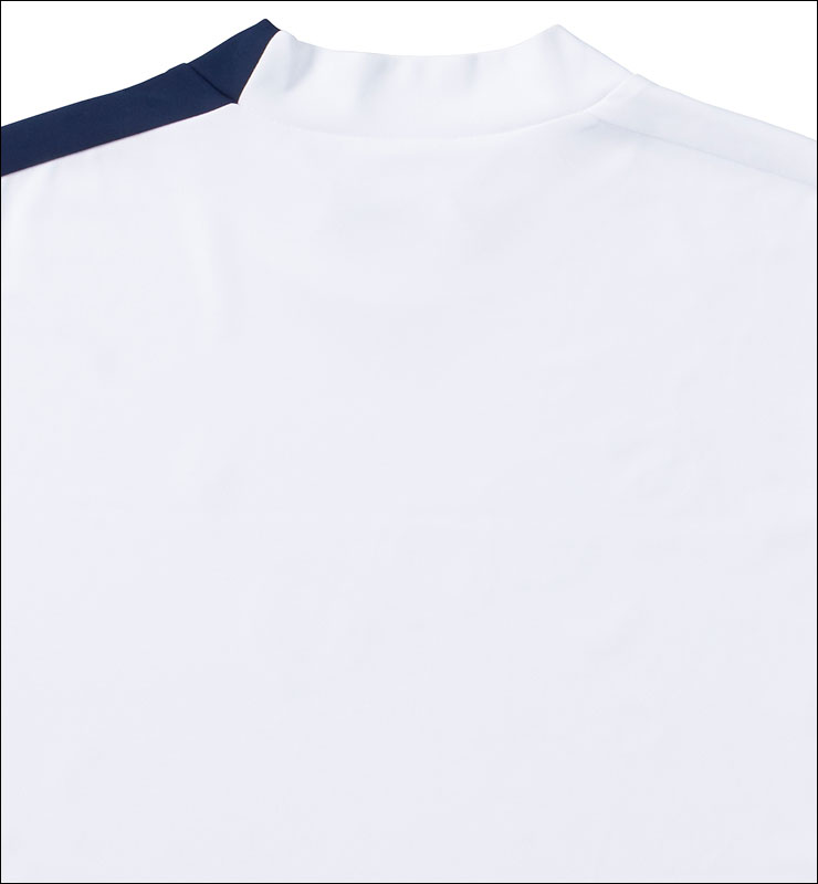 ルコックスポルティフ ゴルフ モックネックシャツ【ホワイト/LL】新品！ le coq sportif GOLF ルコックスポルティフ ゴルフ レディース