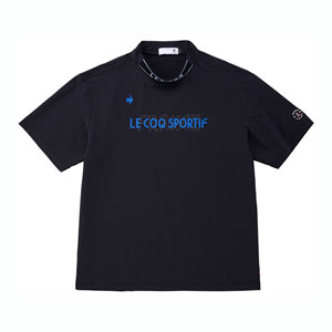 美品 le coq sportif GOLF 半袖 暴風ジャケット サイズM 黒 le coq sportif GOLF ルコックスポルティフ ゴルフ メンズ