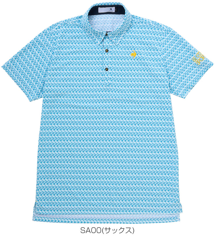 新品 ゴルフ　スリーラインポロシャツ　パンチングスカート　バイカラー le coq sportif GOLF（ルコックスポルティフ ゴルフ） ルコック