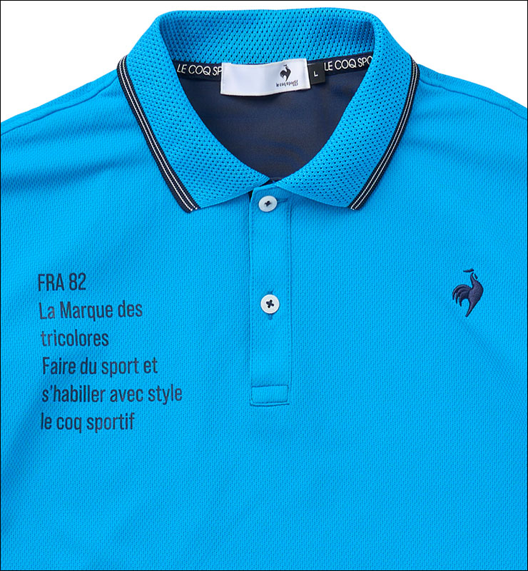 le coq sportif GOLF ルコックスポルティフ ゴルフ 部分メッシュ