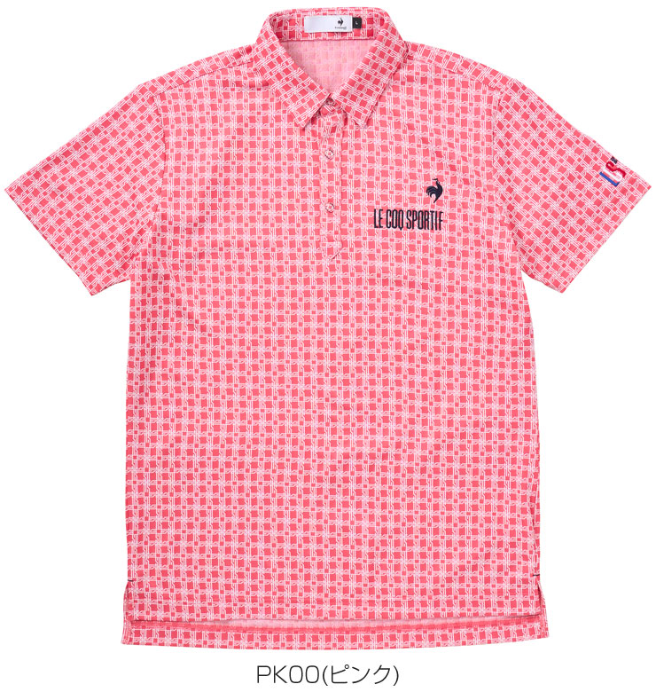 le coq sportif GOLF ルコックスポルティフ ゴルフ モノグラム柄