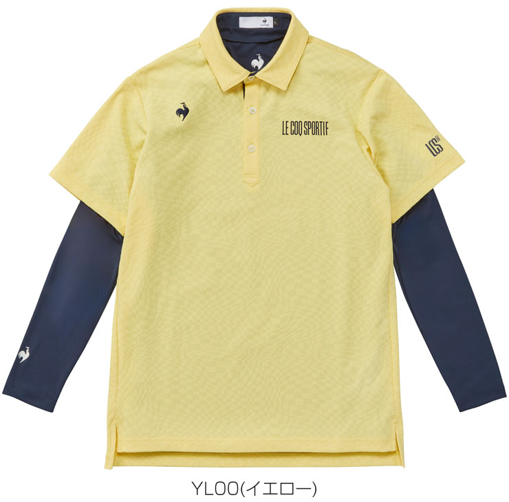 le coq sportif - 新品 ルコック ゴルフ ストレッチ スカート ストライプ ポロシャツ セット le coq sportif GOLF ルコックスポルティフ ゴルフ VICHY