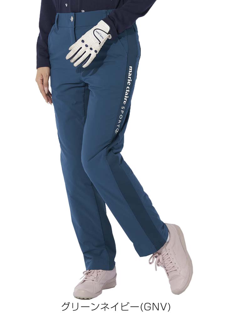 Marie Claire（マリ クレール） ハイブリッド 中綿 ロングパンツ