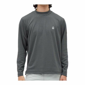 Munsingwear（マンシングウェア） ヒートナビ ボーダー モックネック