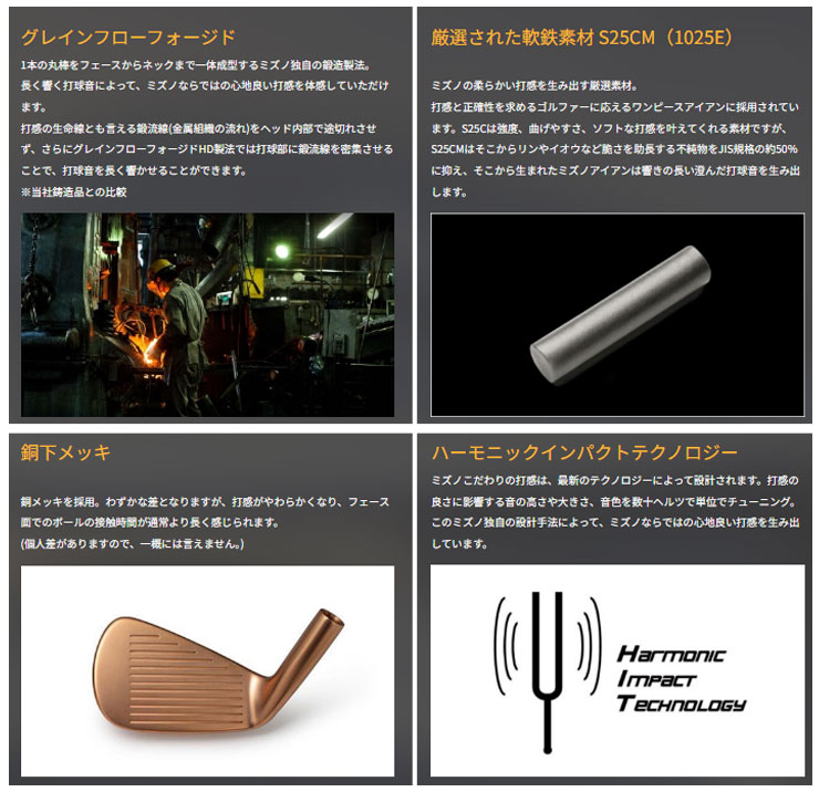 MIZUNO（ミズノ） 10％OFFクーポン対象 Mizuno Pro S-1 アイアン