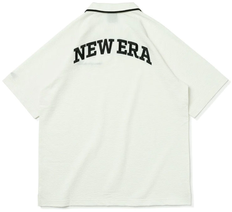 ニューエラ ゴルフ ウェア スキッパー シアサッカー 半袖 ポロシャツ 2023年春夏モデル M-XL