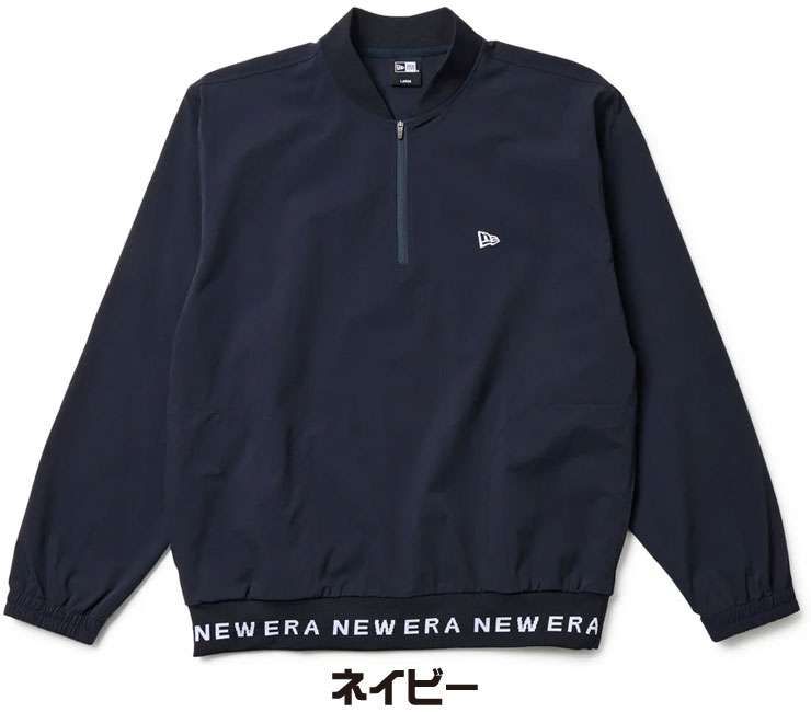 NEW ERA ニューエラ ゴルフ ウィンドプルオーバー ジャカード