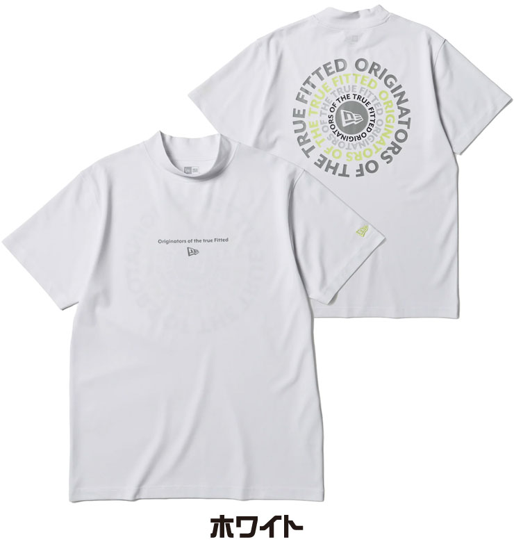 NEW ERA（ニューエラ） ゴルフ サークルロゴ OOTTF ミッドネック 半袖