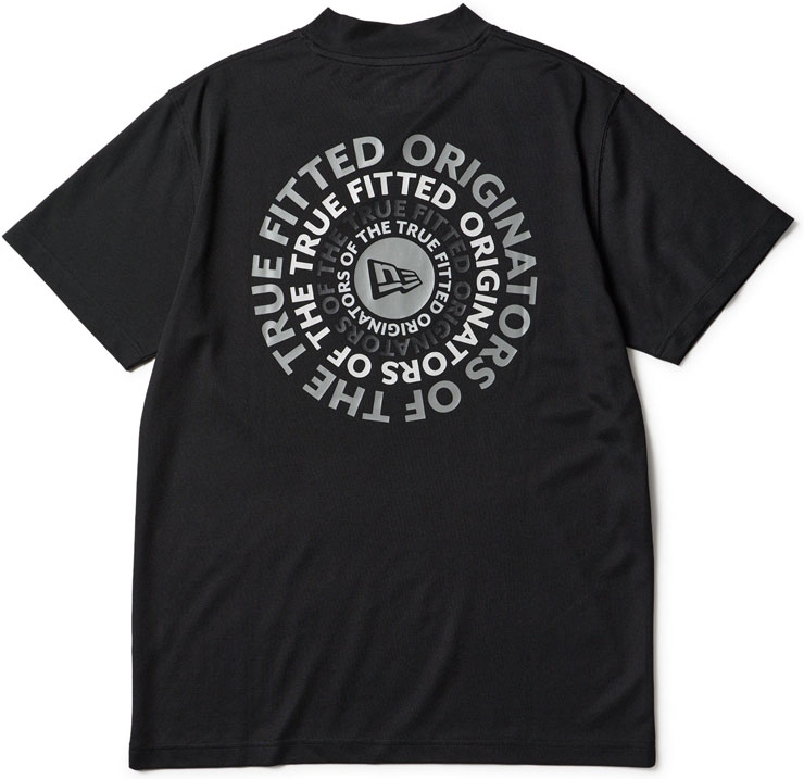 NEW ERA（ニューエラ） ゴルフ サークルロゴ OOTTF ミッドネック 半袖