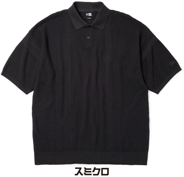 NEW ERA（ニューエラ） ゴルフ サマーニット 半袖 ポロシャツ ウェア