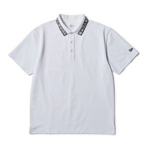 ニューエラ　ゴルフ　ポロシャツ レア NEW ERA（ニューエラ） ゴルフ Collar Logo 鹿の子 半袖 ポロシャツ