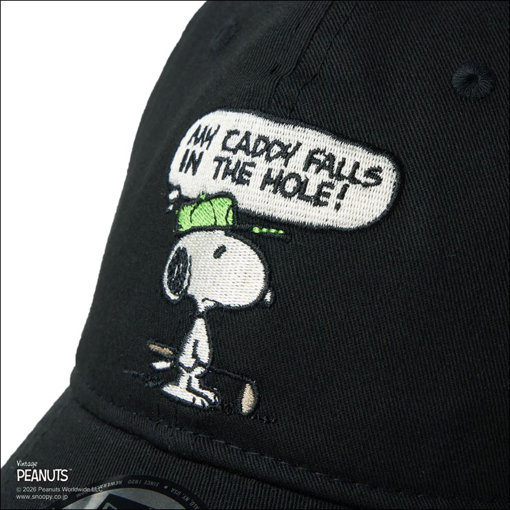 NEW ERA（ニューエラ） ゴルフ 9TWENTY Vintage PEANUTS スヌーピー 
