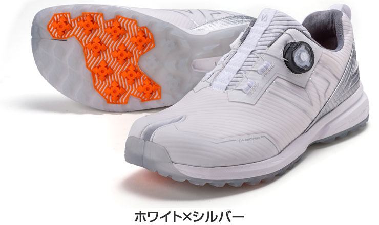 バルタン 足袋型 スパイクレス ゴルフシューズ メンズ 3E相当 VG34