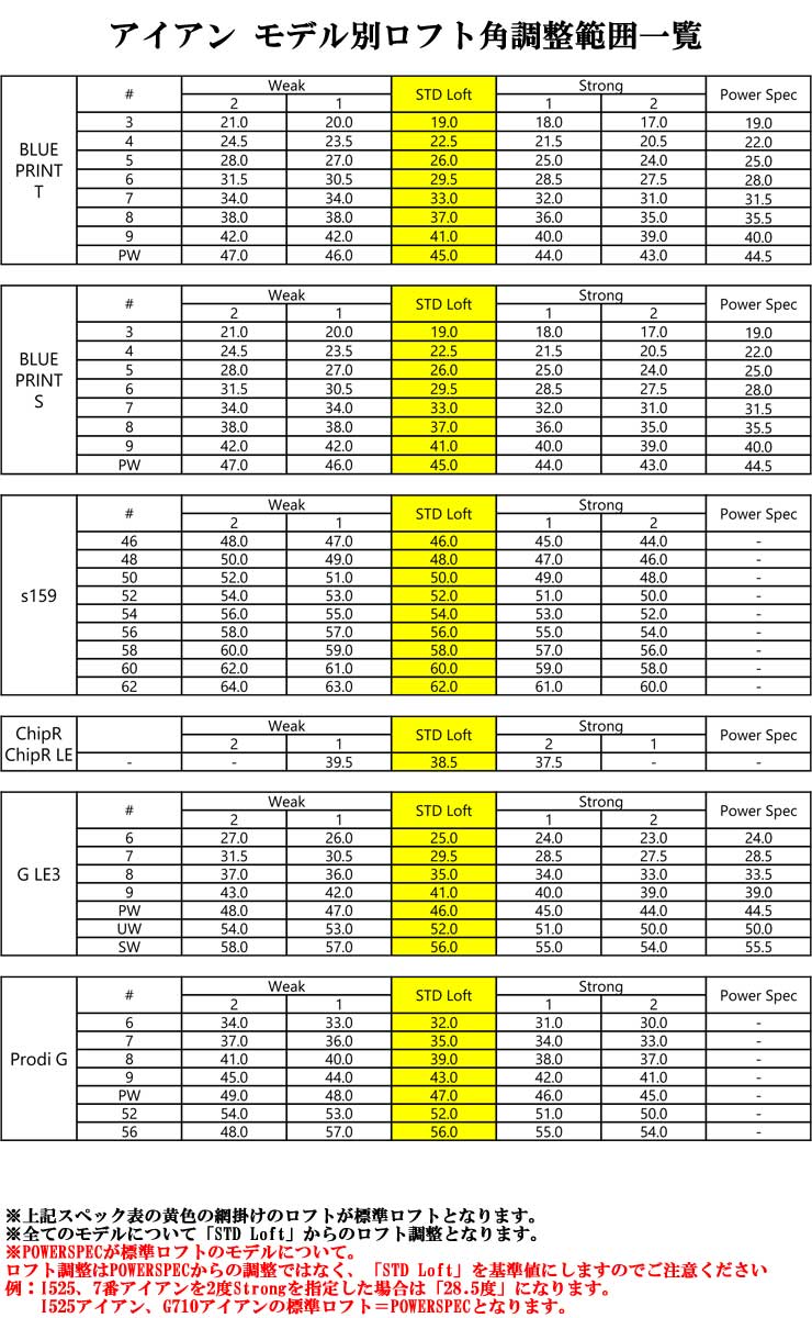 PING（ピン） 特注カスタムクラブ BLUEPRINT S アイアン ダイナミック
