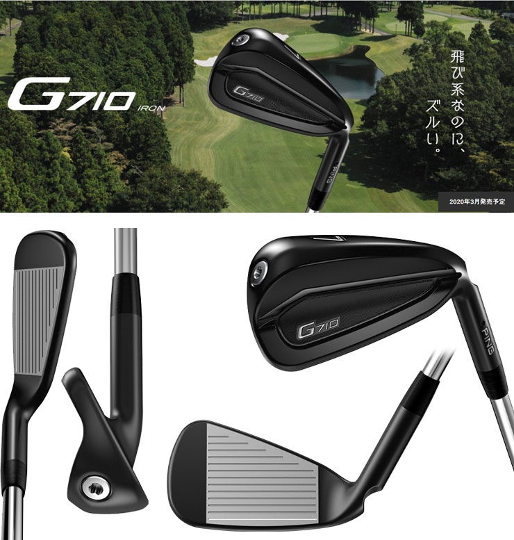 PING ピン G710 アイアン ダイナミックゴールド シャフト 5本セット 