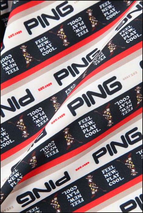 新品未使用　ピン PING バイアスロゴ　セットアップ　サイズL 新品未使用 ピン PING バイアスロゴ セットアップ サイズL
