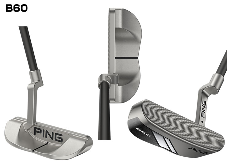 PING（ピン） 2024 B60パター PING PP58 グリップ、カーボンシャフト