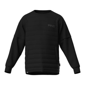 【ブラック】2WAYハイブリッド中綿スニードブルゾン <PERFORMANCE> (MENS) PING（ピン） パフォーマンスアパレル 2WAYハイブリッド 中綿 スニード