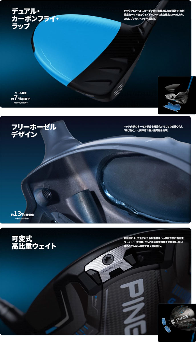 PING（ピン） 25％OFFクーポン対象 特注カスタムクラブ G440 K