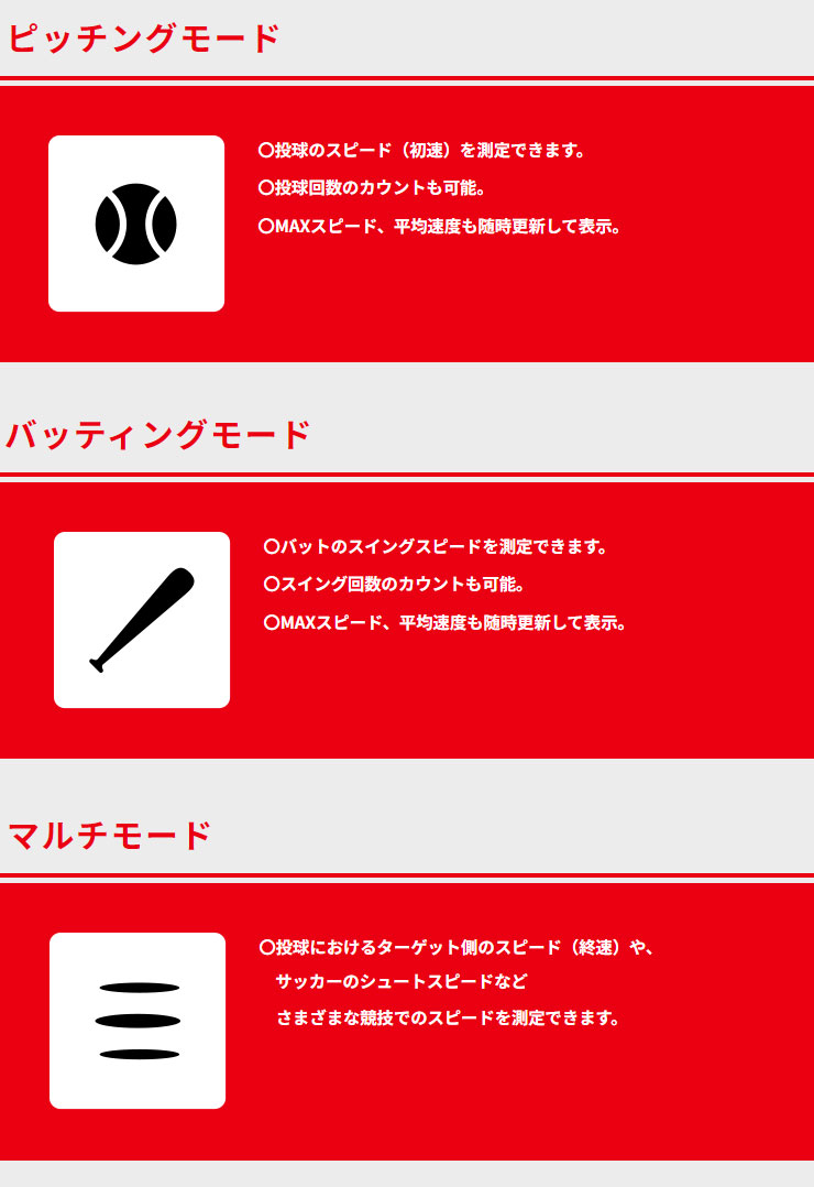 Amazon | PRGR(プロギア) スピード測定器 NEW RED EYES POCKET