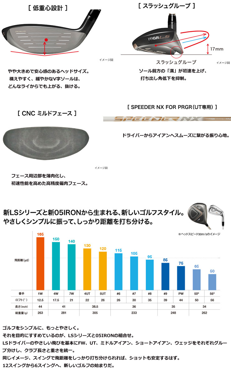 プロギアLSレディースユーティリティ LSシリーズ】LS ユーティリティ〔レディス〕〔2023年モデル〕