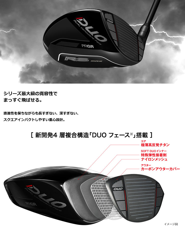 PRGR（プロギア） RS MAX ドライバー VENTUS FOR PRGR シャフト