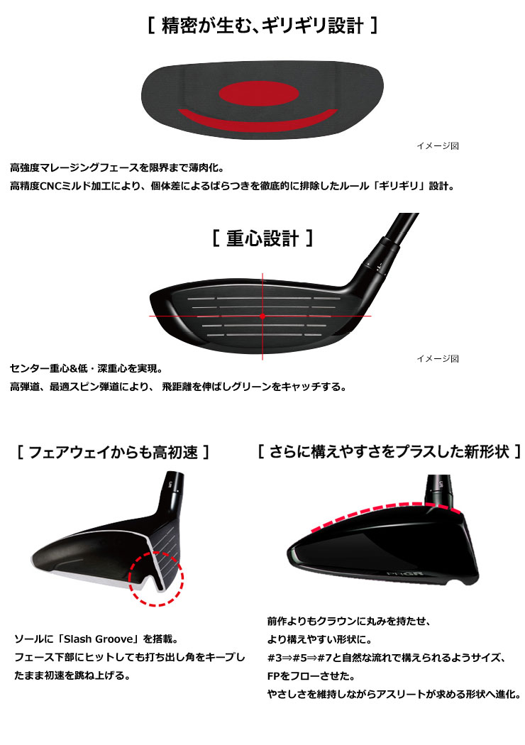 PRGR（プロギア） 特注カスタムクラブ RS フェアウェイウッド 三菱