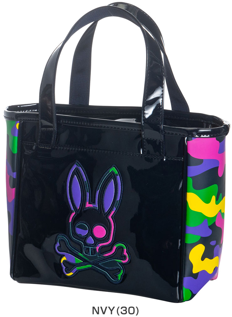 【未使用】Psycho Bunny エナメル　ラウンドバッグ GOLF]ラウンドバッグ ENAMEL｜Psycho Bunny｜サイコバニー 公式