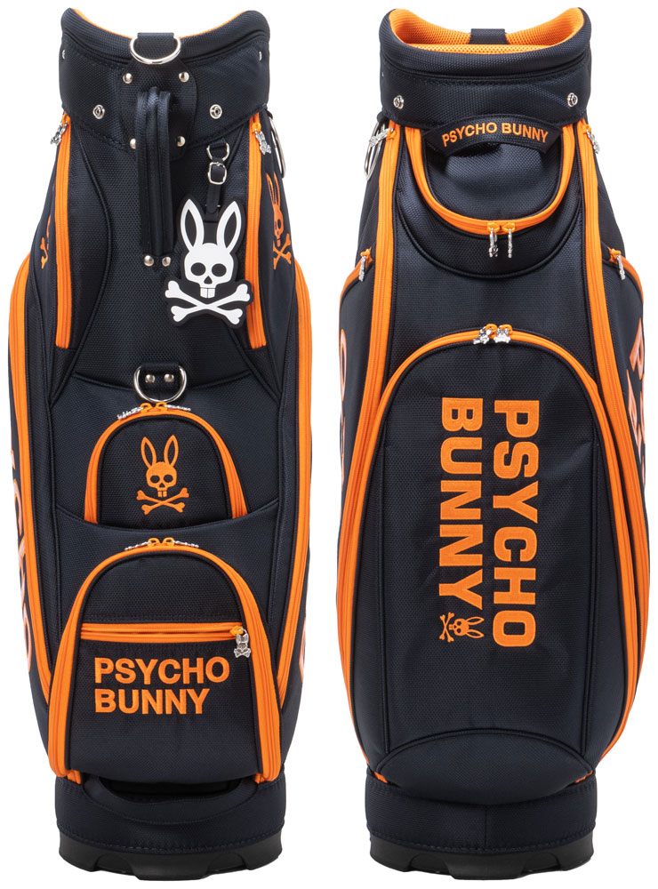 Psycho Bunny サイコバニー ゴルフ キャディバッグ カート BLOCK