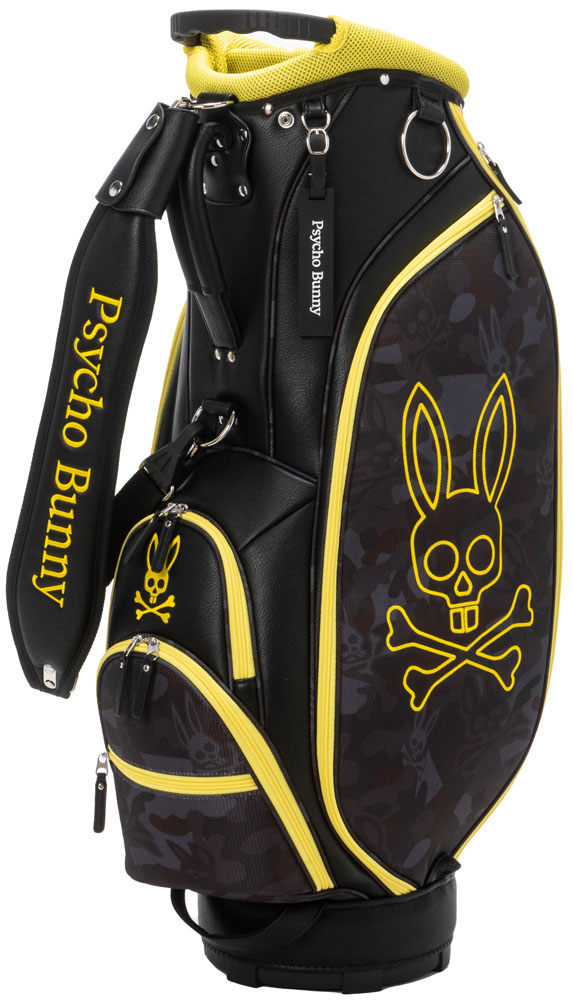 Psycho Bunny ゴルフ キャディバッグ カモフラ柄 Psycho Bunny（サイコバニー） ゴルフ キャディバッグ カート CAMO