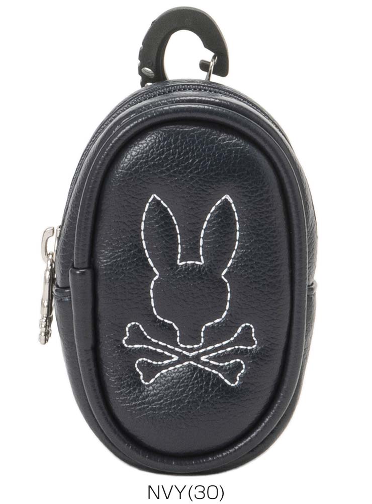 Psycho Bunny（サイコバニー） MONOGRAM ボールポーチ PBMG4FE2