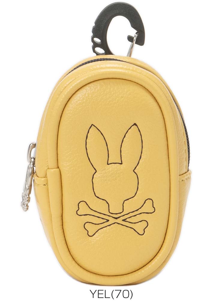 PYSCHO BUNNY/サイコバニーキャディバッグ　ボールポーチ付 Psycho Bunny（サイコバニー） MONOGRAM ボールポーチ PBMG4FE2