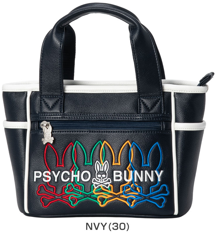 Psycho Bunny（サイコバニー） ゴルフ ロゴアート ラウンドバッグ