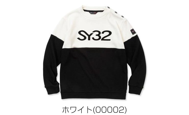 SY32 by SWEET YEARS メンズ ゴルフウェア 裏起毛サーマル