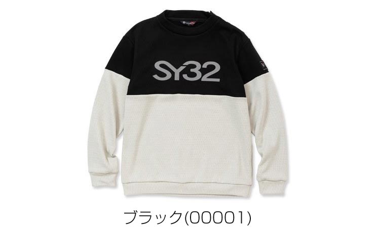 新品 SY32 by SWEET YEARS GOLF モック パーカー 裏起毛 新品 SY32 by SWEET YEARS GOLF モック パーカー 裏起毛 SY32 by