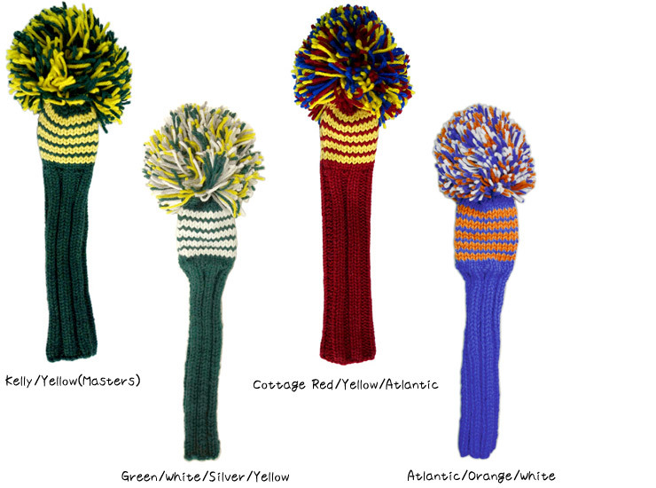 ジャンクレイグ ゴルフ ハンドメイド 手編み ヘッドカバー