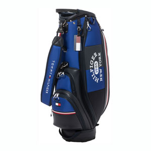【美品】トミーヒルフィガーゴルフ キャディバッグ TOMMY HILFIGER GOLF（トミー ヒルフィガー ゴルフ） トミー