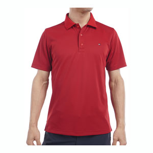 ゴルフウェア　トミー ヒルフィガー ゴルフ メンズ ベーシックフラッグ 半袖 ポロシャツ THMA493 [2025年春夏モデル] TOMMY HILFIGER（トミー・ヒルフィガー） ベーシックフラッグ 半袖