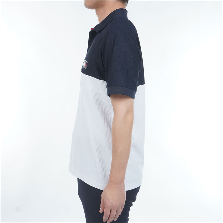 TOMMY HILFIGER（トミー・ヒルフィガー） カラ−ブロック 半袖