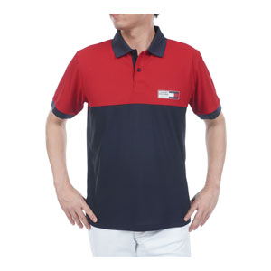 TOMMY HILFIGER（トミー・ヒルフィガー） カラ−ブロック 半袖
