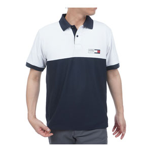 TOMMY HILFIGER（トミー・ヒルフィガー） カラ−ブロック 半袖