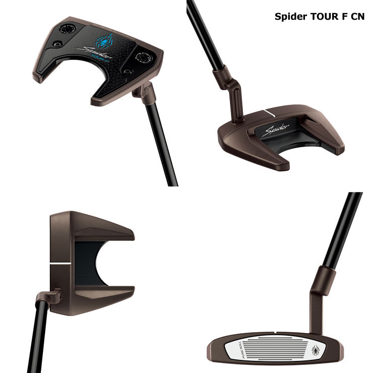 オリジナル　ジュエルパター クランクツイストネックパター　SUS303製　新品 TaylorMade（テーラーメイド） スパイダー ツアーF トーチド クランク