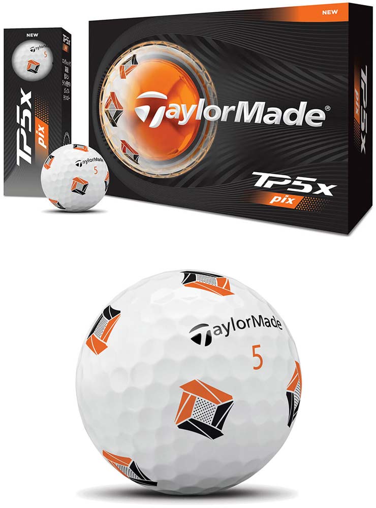 TaylorMade（テーラーメイド） 2026年モデル TP5x pix ゴルフボール 1
