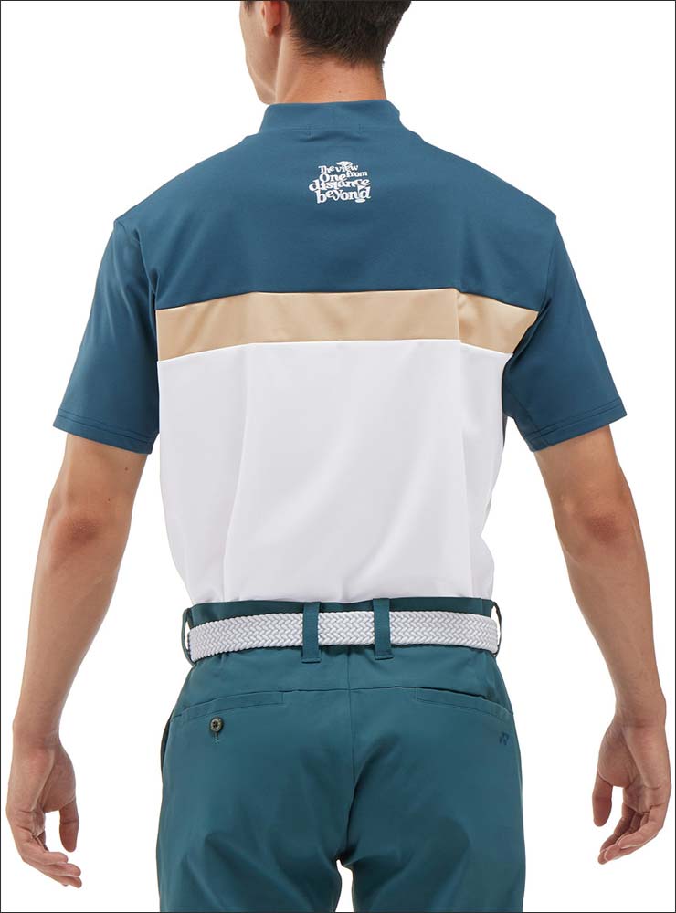 新品未使用タグ付き　ヨネックスハイネックシャツ　Ｌサイズ　ゴルフ YONEX ヨネックス ベリークール メッセージプリント ハイネック