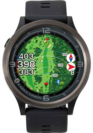 GPS 腕時計型 ゴルフナビ レコーダー イーグルビジョン ウォッチ エース PRO EV-337｜greenfil｜02