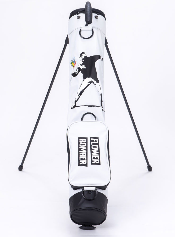セルフスタンド クラブケース Flower Bomber BACC-01S バンクシー セルフスタンド クラブケース Flower Bomber BACC