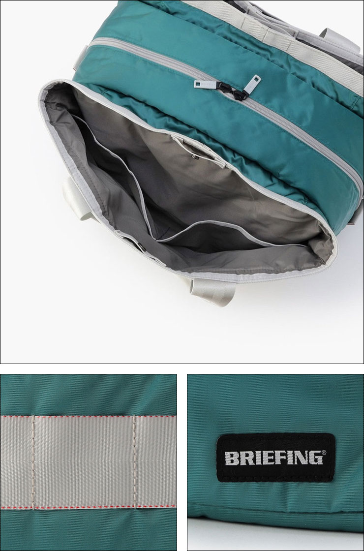 BRIEFING ブリーフィング　3ROOMS WIRE L ECO TWILL BRIEFING GOLF ブリーフィング ゴルフ NEO 3ROOMS WIRE トート
